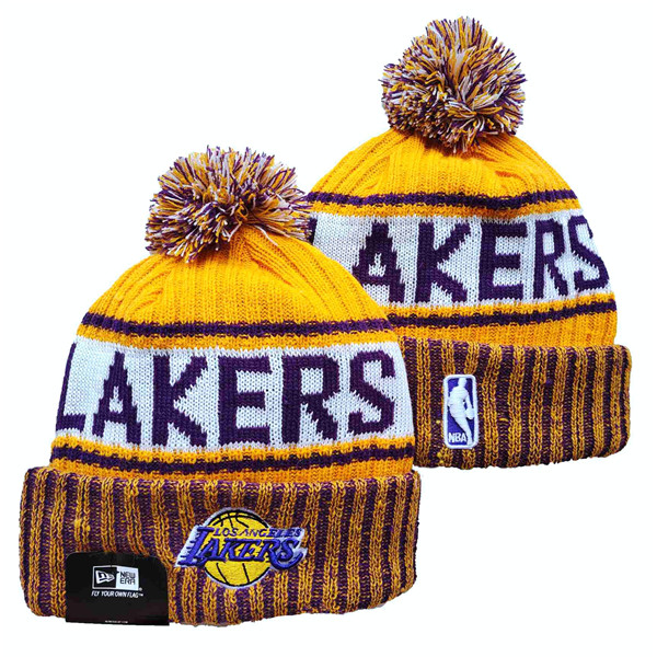 Los Angeles Lakers Knits Hats 047